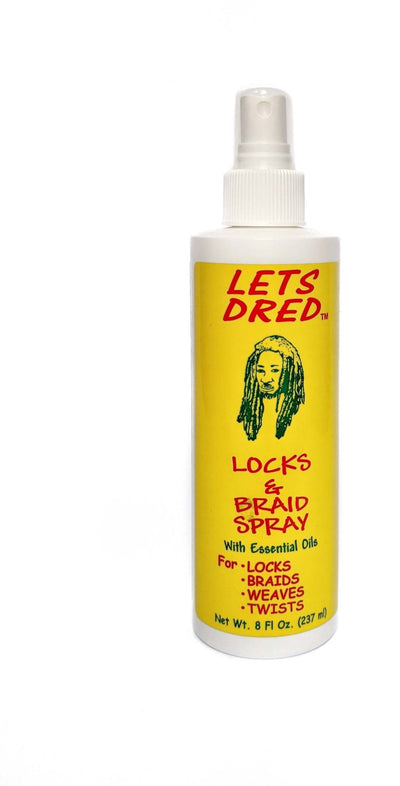 Lets Dred Braid Spray 237ml Spray Capelli per Trecce E Dred Spray Condizionante per Capelli