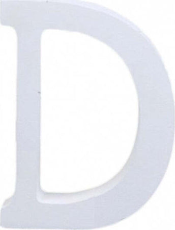 Lettere-Alfabeto-Lettera-D-In-Legno-Bianco-H-11-Cm-Decorazione-Arredo-Wedding