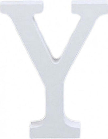 Lettere-Alfabeto-Lettera-Y-In-Legno-Bianco-H-11-Cm-Decorazione-Arredo-Wedding