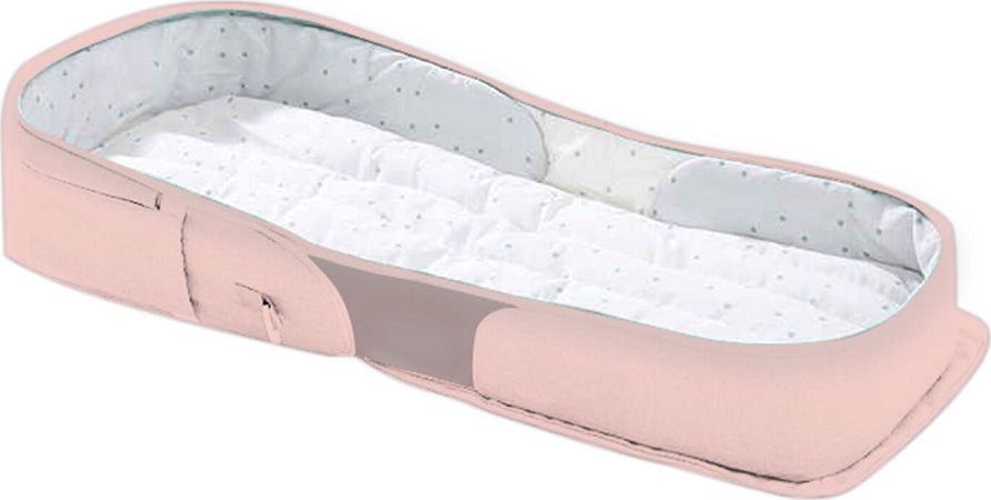 Lettino da viaggio + Borsa 2in1 Bear Pink Casa e cucina/Arredamento/Cameretta bambini/Lettini per neonati e bambini/Culle/Culla da trasporto La Casa Del Bebè - Napoli, Commerciovirtuoso.it