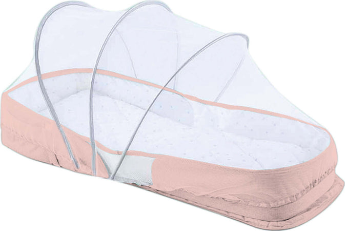 Lettino da viaggio + Borsa 2in1 Bear Pink Casa e cucina/Arredamento/Cameretta bambini/Lettini per neonati e bambini/Culle/Culla da trasporto La Casa Del Bebè - Napoli, Commerciovirtuoso.it