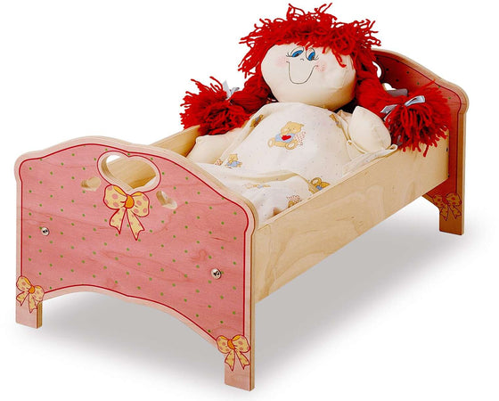 Lettino per bambole - Rosa