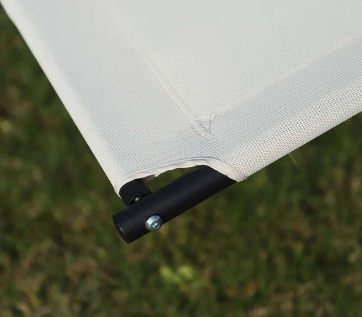 Lettino-Prendisole-2-Posti,-Sdraio-da-Giardino-a-Dondolo-in-Metallo-e-Texteline,-140x200x36-88cm,-Bianco-Crema-84A-027