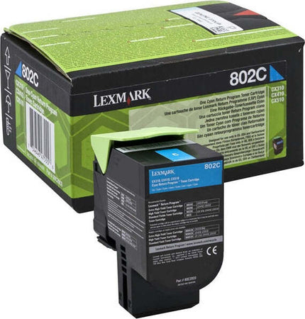 Lexmark - Toner - Ciano - 80C20C0 - return program - 1.000 pag Elettronica/Informatica/Stampanti e accessori/Accessori per stampanti a inchiostro e laser/Cartucce d'inchiostro Eurocartuccia - Pavullo, Commerciovirtuoso.it