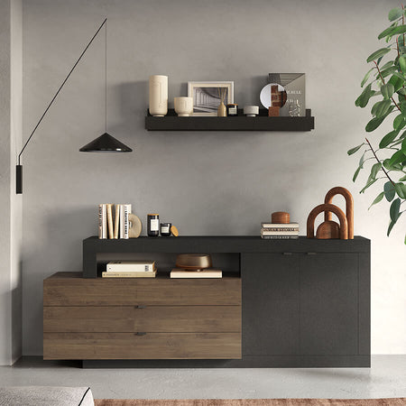 LIBERTY---madia-di-design-moderno-Antracite-cm-199-x-82-x-42-h-Milani-Home