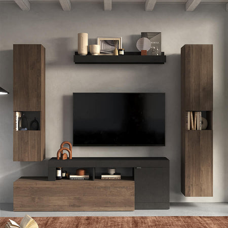 LIBERTY---parete-attrezzata-moderna-Antracite-Milani-Home