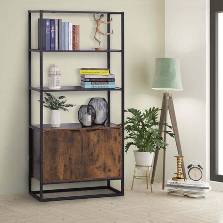 libreria-mobile-scaffale-libri-libreria-da-parete-muro-grande-soggiorno-salotto-ingresso-camera-ufficio-studio-nero-marrone-noce-stile-industriale-2C2838-027SED