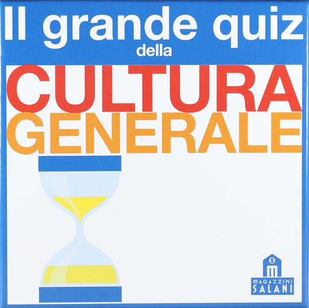Libro Carte Grande quiz della cultura generale, 16.2 x 3.2 x 24.1 cm - Magazzini Salani Libri/Società e scienze sociali/Educazione Liquidator Italia - Nicosia, Commerciovirtuoso.it