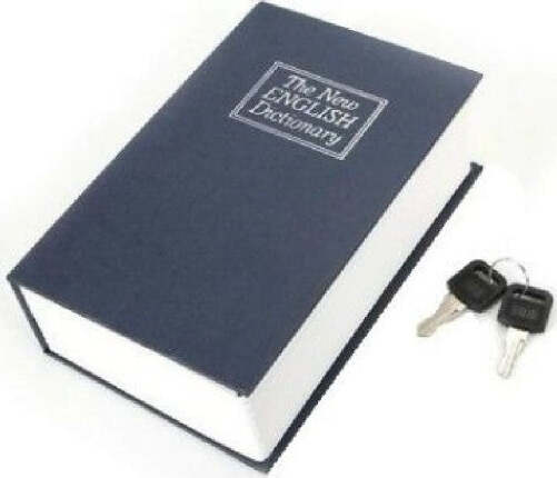 Libro-Cassaforte-Salvadanaio-Segreto-Soldi-Gioielli-265-X-200-X-65-Mm