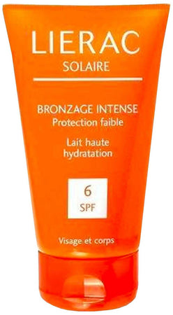 Lierac Solaire Bronzage Intense Spf 6 Viso E Corpo Latte Alta Idratazione