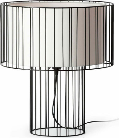 LINDA Lampada da tavolo nera Illuminazione/Illuminazione per interni/Lampade/Lampade da tavolo e abat-jour Led Mall Home - Napoli, Commerciovirtuoso.it