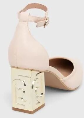 Liu Jo Decolleté Donna Ecopelle Nude Tacco Quadrato Ppyh-obd0ek_02x Liu-Jo