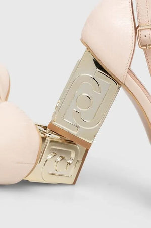 Liu Jo Decolleté Donna Ecopelle Nude Tacco Quadrato Ppyh-obd0ek_02x Liu-Jo