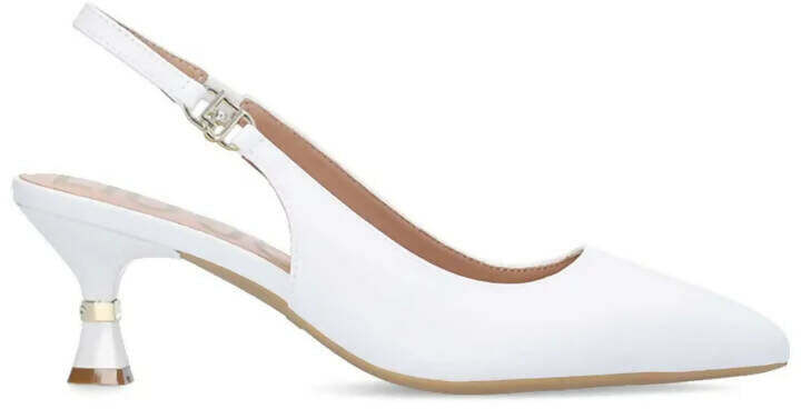 Liu Jo Scarpe Decolletè Donna Con Tacco 6 Cm Cinghietta Alla Caviglia in Pelle Nuova Collezione