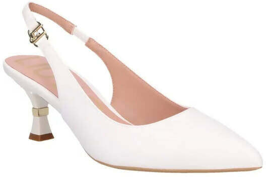 Liu Jo Scarpe Decolletè Donna Con Tacco 6 Cm Cinghietta Alla Caviglia in Pelle Nuova Collezione