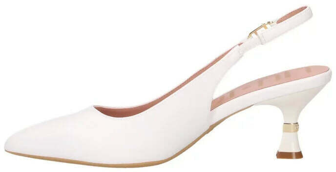 Liu Jo Scarpe Decolletè Donna Con Tacco 6 Cm Cinghietta Alla Caviglia in Pelle Nuova Collezione