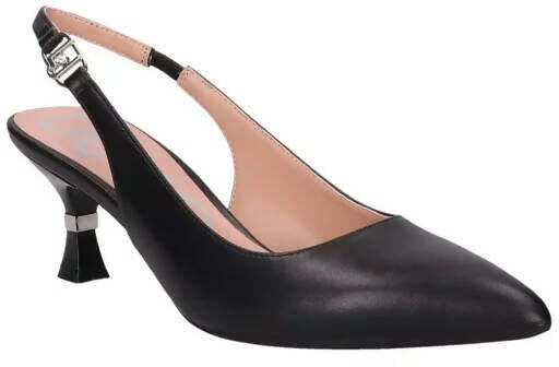 Liu Jo Scarpe Decolletè Donna Con Tacco 6 Cm Cinghietta Alla Caviglia in Pelle Nuova Collezione