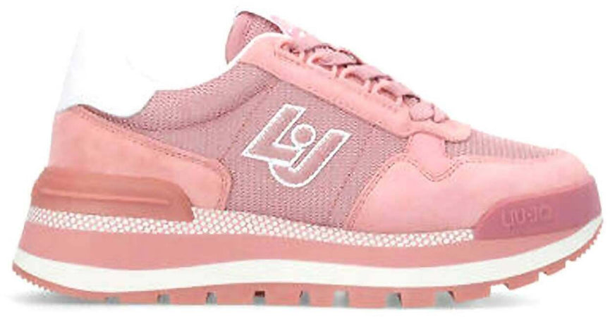 Liu Jo Sneakers Rosa Donna In Brighty Mesh Nuova Collezione BA3119PX027S1688 PINK RAY