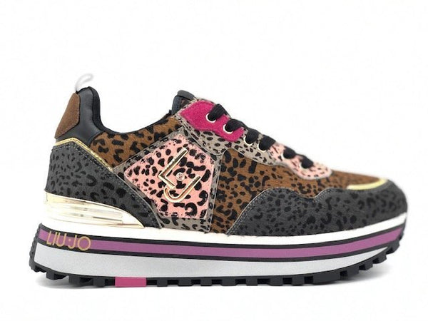 LIU JO WONDER MAXI 01 leopardata multicolore