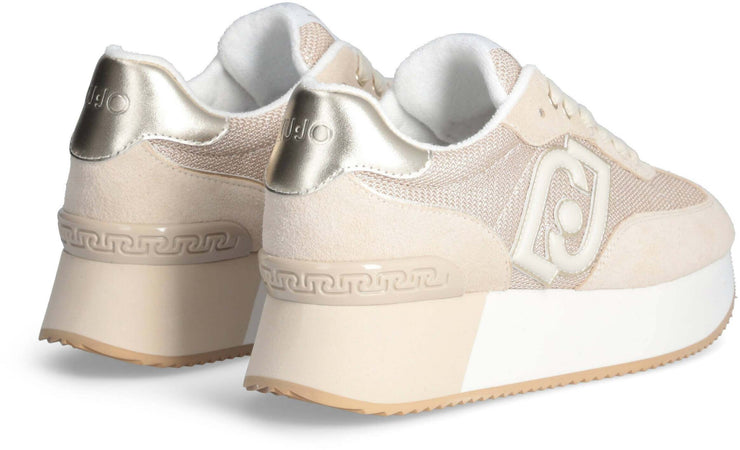 Liujo donna sneakers platform in brighty mesh