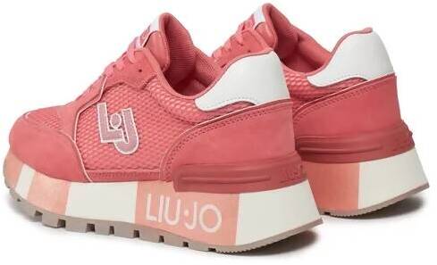 Liujo Sneakers Donna Amazing Scarpe Da Ginnastica Maxi Platform Suede E Mesh BA4005PX303S1706