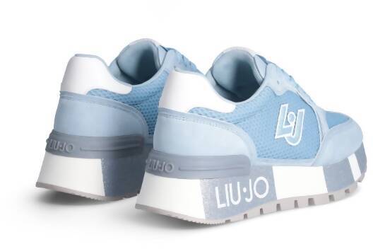 Liujo Sneakers Donna Amazing Scarpe Da Ginnastica Maxi Platform Suede E Mesh BA4005PX303S1706