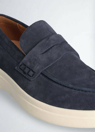 Liujo uomo mocassini in pelle scamosciata