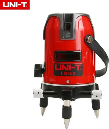 Livella-Laser-Autolivellante-360º-Rotazione-Bolla-Digitale-5-Linee-Traccialinee