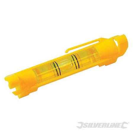 Silverline mini livella tascabile 75 mm in plastica con linee stampate Prezzo Silverline