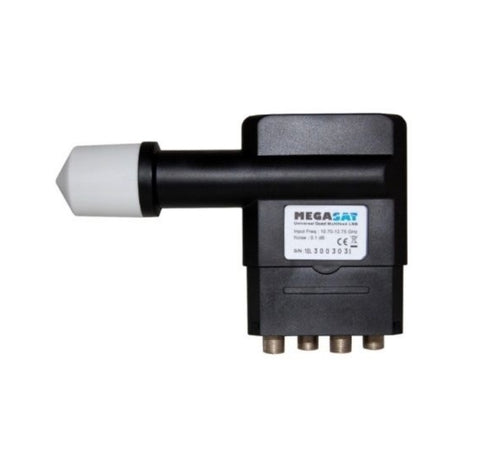 LNB Quad Multifeed 0,1dB Full HD MEGASAT