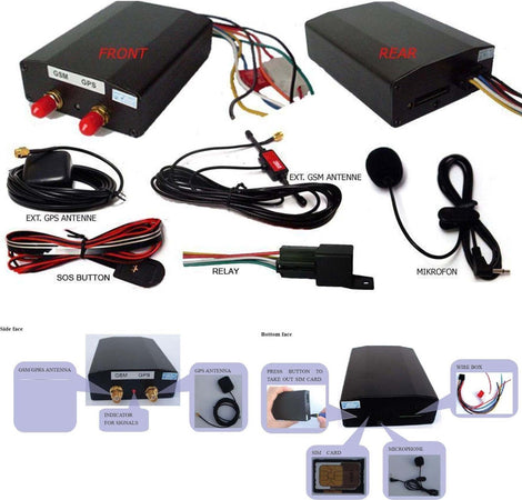 LOCALIZZATORE ANTIFURTO GPS GSM TRACKER PER AUTO SATELLITARE 12V PER VEICOLI GPS Trade Shop italia - Napoli, Commerciovirtuoso.it