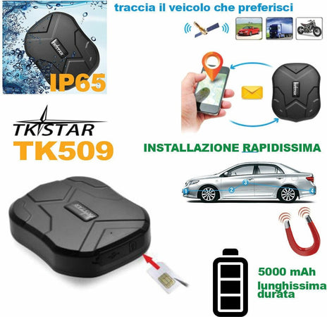 Localizzatore Antifurto Satellitare Tracker Gps Gsm Tk905 Power Auto Gps 5000mah GPS Auto Trade Shop italia - Napoli, Commerciovirtuoso.it