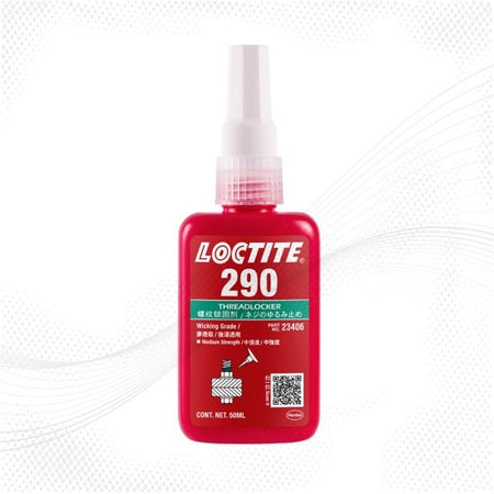 LOCTITE 290 COLLA ADESIVO 50ML FRENAFILETTI VITI COMPONENTI CONNETTORI METALLO