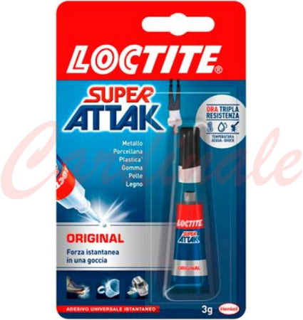 Super Attak Loctite Adesivo istantaneo universale 3 gr