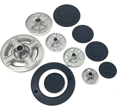 LOFRA KIT 5 BRUCIATORI +PIATTELLI SPARTIFIAMMA 4FUOCHI+TRIPLA CORONA CUCINA GAS Casa e cucina/Utensili da cucina/Bruciatori da cucina Rossi Ricambi - Venetico Marina, Commerciovirtuoso.it