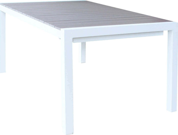 LOIS---set-tavolo-da-giardino-in-alluminio-con-4-sedute-162/242x100-Bianco-Milani-Home