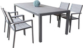LOIS---set-tavolo-in-alluminio-cm-162/242x100x74-h-con-4-sedute-Taupe-Milani-Home