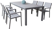 LOIS---set-tavolo-in-alluminio-cm-162/242x100x74-h-con-6-sedute-Taupe-Milani-Home