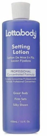 Lottabody Setting Lotion Professionale Concentrato Lozione Capelli Piega 450 Ml Latte Volumizzante per Capelli Più Lucenti
