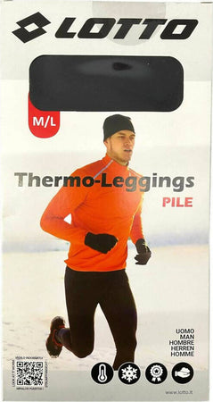 Lotto Thermo Leggings Uomo In Pile Anallergico Con Interno Super Soft Anatomico Ideali Per L' Inverno Moda/Uomo/Abbigliamento/Abbigliamento sportivo/Calzamaglie e leggings sportivi Puleo Casa - Palermo, Commerciovirtuoso.it