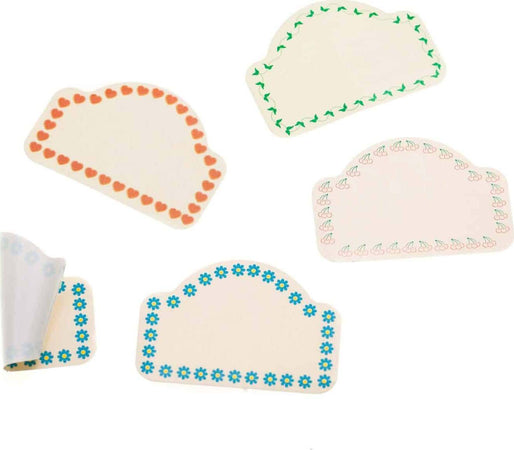LOUIS-OF-FLORENCE-Set-di-12-etichette-con-decori-assortiti