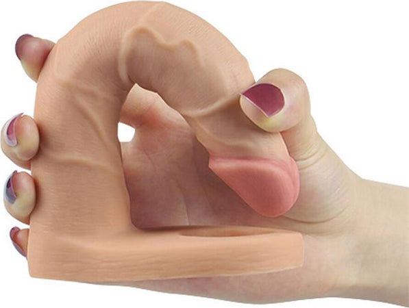 Lovetoy Dildo Fallo Realistico Aggiuntivo Per Doppia Penetrazione 18 cm Salute e cura della persona/Erotismo e contraccezione/Sex toys/Anelli fallici e vibranti Kondorama - Martinsicuro, Commerciovirtuoso.it