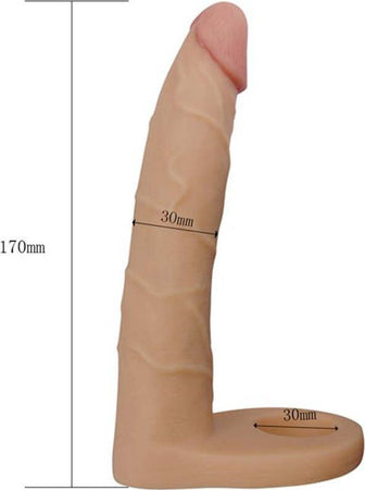 Lovetoy Dildo Fallo Realistico Aggiuntivo Per Doppia Penetrazione 18 cm Salute e cura della persona/Erotismo e contraccezione/Sex toys/Anelli fallici e vibranti Kondorama - Martinsicuro, Commerciovirtuoso.it