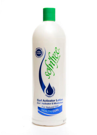 Lozione per Capelli Activator Ricci Setosi E Morbidi Con Olio Di Cocco 570 Ml Crema Condizionante per Capelli Ricci E Mossi Sof N'Free