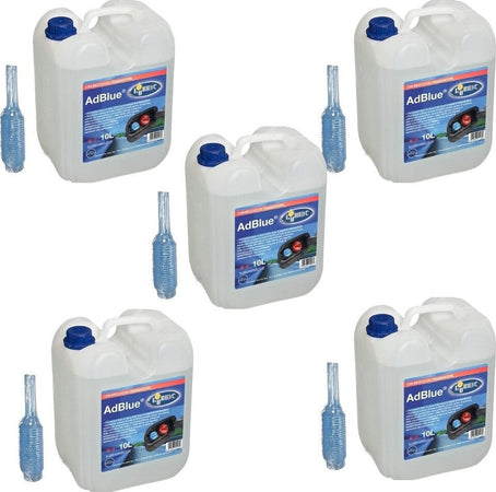 LUBEX AD BLUE Additivo 5 Taniche Con Beccuccio Litri 10 Ognuno Auto e Moto/Oli e liquidi/Additivi/Additivi per sistemi di alimentazione/Additivi per diesel Ogomondo - Martina Franca, Commerciovirtuoso.it