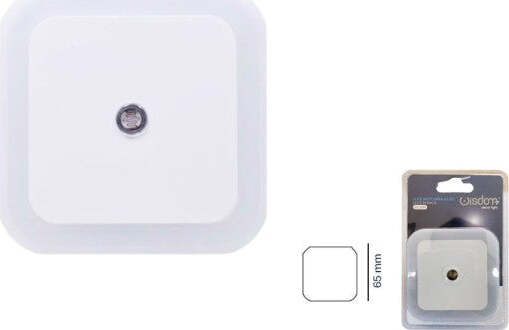 Luce-Notturna-A-Led-Luce-Bianca-Lampada-Per-Camera-Da-Letto-Corridoio-Dt-2191