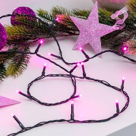 Luci di natale catena a led Ciclamino per interno ed esterno con giochi luce 9 mt Casa e cucina/Decorazioni per interni/Addobbi e decorazioni per ricorrenze/Decorazioni natalizie/Luci natalizie/Catene luminose per interni MagiediNatale.it - Altamura, Commerciovirtuoso.it