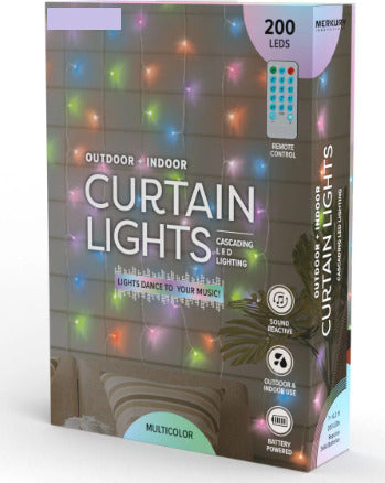 Luci-Di-Natale-Tende-A-Cascata-200led-Con-Sincronizzazione-Musicale-A-Batteria-Con-Telecomando-Luce-Caldo-O-Rgb