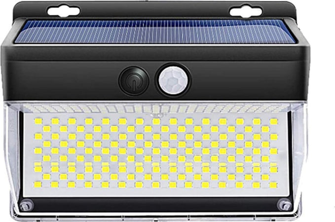 Luci Di Sicurezza Solare A 262 LED Per Esterni 3 Modalità Sensore Di Movimento Impermeabile 6000K