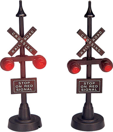 Luci rosse lampeggianti ferroviarie accessori per villaggio di Natale, set da 2 pezzi Casa e cucina/Decorazioni per interni/Addobbi e decorazioni per ricorrenze/Decorazioni natalizie/Oggettistica MagiediNatale.it - Altamura, Commerciovirtuoso.it